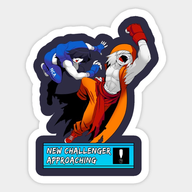 NCA Shinpi and Enigma Leap Sticker by NewChallengerApproachingFGC